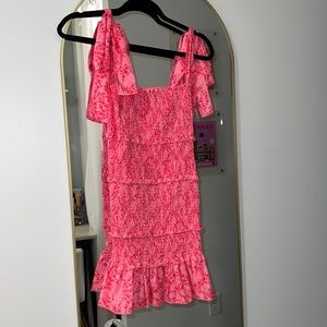 Pink boutique dress!! Size small